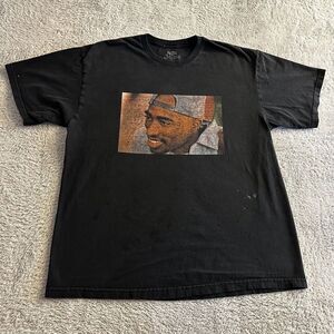Poetic Justice T-Shirt Mens Size Large Tupac 2Pac Graphic‎ Black Movie Show